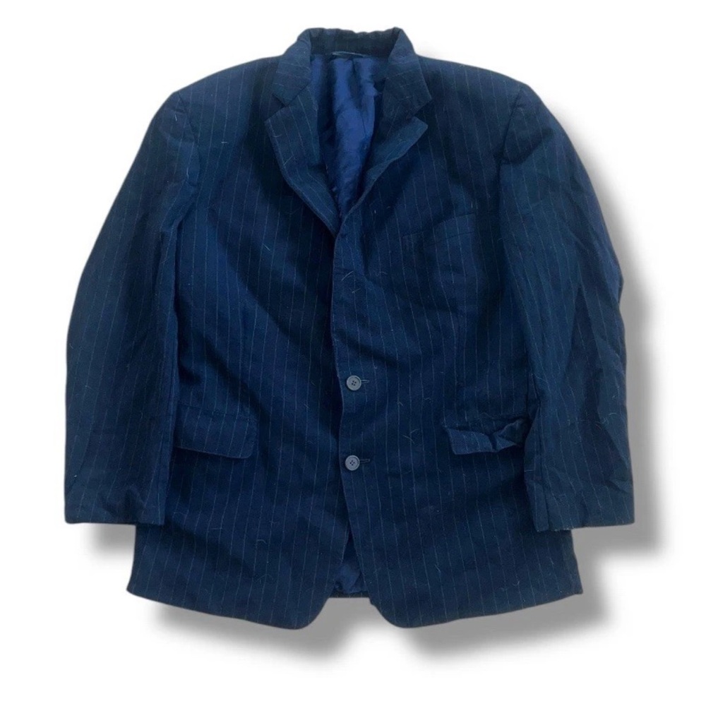 Brooks Brothers Brooks Ease Men's Striped Wool Sport Coat Blazer Size 44 R USA